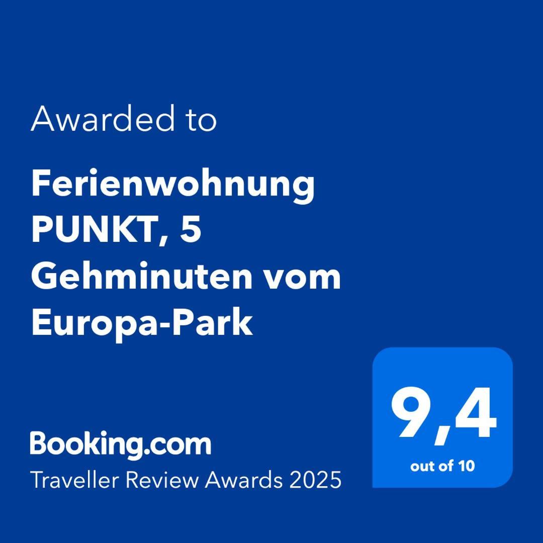 Ferienwohnung Punkt, 5 Gehminuten Vom Europa-Park Rust Dış mekan fotoğraf